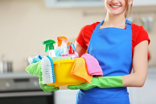 Illustration representing accessible cleaning services in Bromley