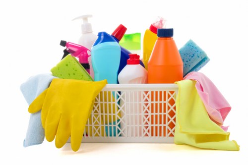 Post-construction cleaning team restoring a Bromley property interior