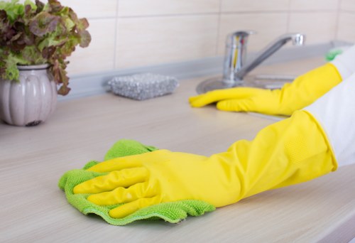 Local Bromley cleaner working on a residential refresh