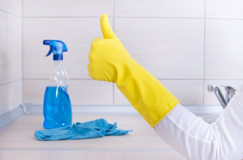End-of-tenancy style move in cleaning in a Bromley apartment