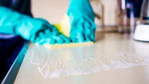 Deep cleaning treatment for a fabric armchair in a Bromley home