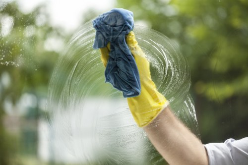 Waste disposal and compliance notes for cleaning services