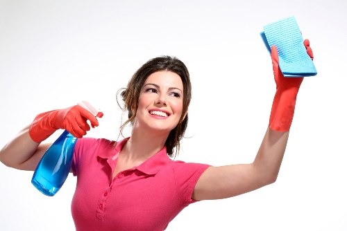 Hot water extraction equipment cleaning a carpet in Bromley
